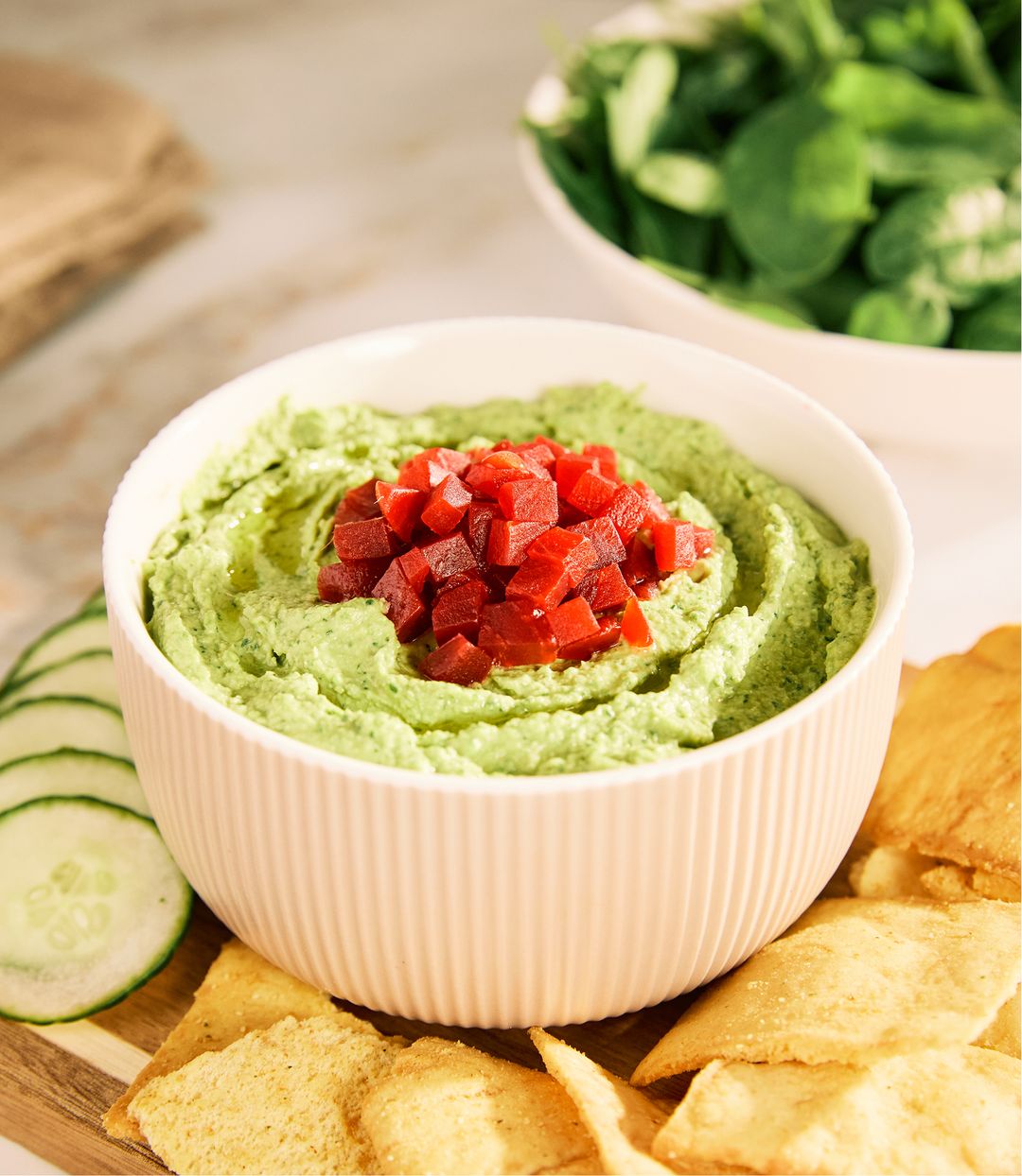 Spinach Hummus